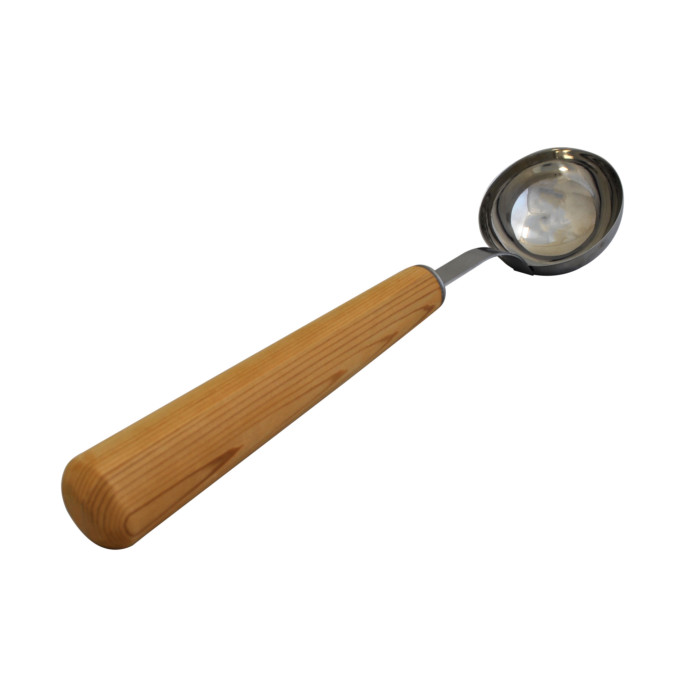 Stainless Steel Sauna Ladle Cedar Handle