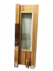 Insulated Cedar Sauna Door with Window