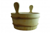 Pine Sauna Bucket with Liner - 2.6 Gallon