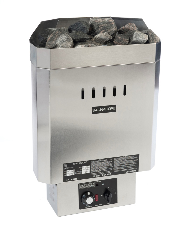6.0 Kw BSE Special Edition Sauna Heater - Stainless - Mechanical Controller