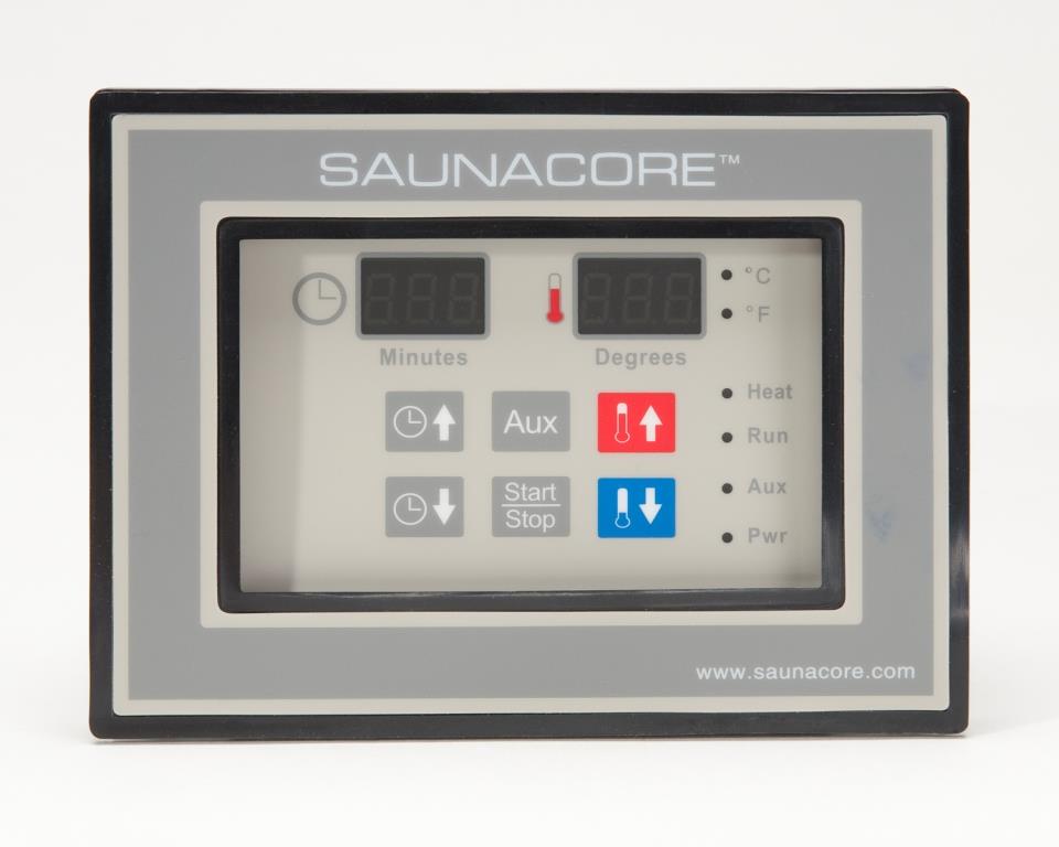 Digital Sauna Controller Timer with Aux Controls -220 VAC