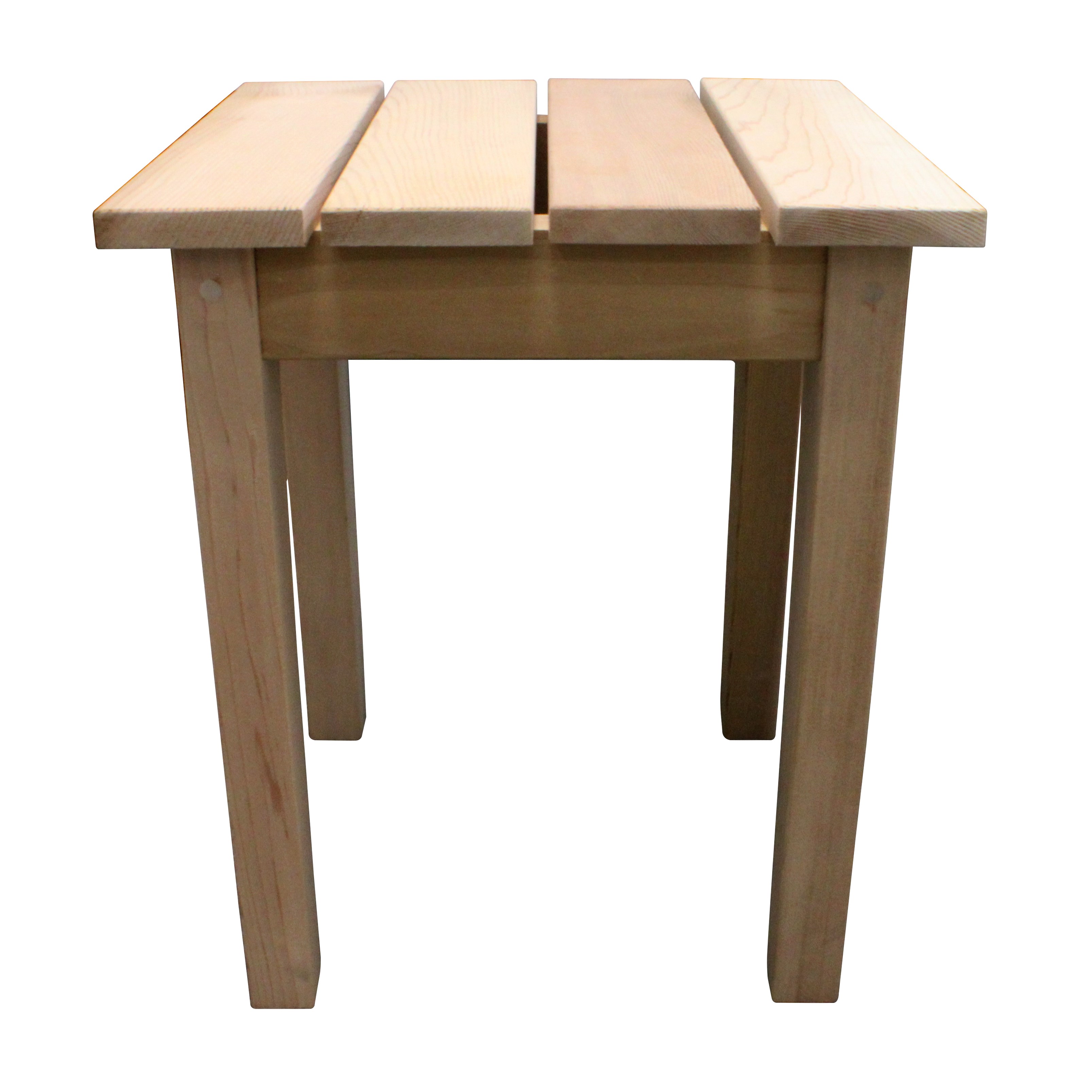 Handcrafted Cedar End Table - 100% Western Red Cedar