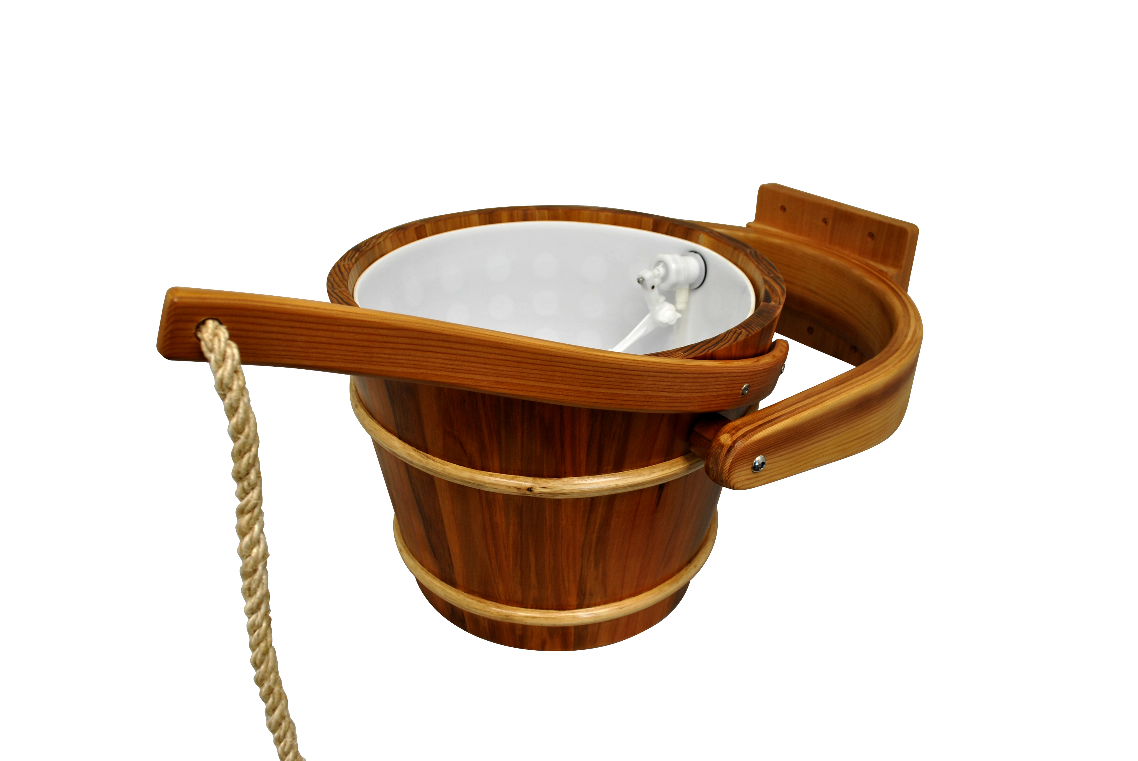 SAWO SHOWER BUCKET COLD SHOWER PINE