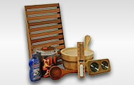SaunaAccessories At Heaters4Saunas we have a great selection of sauna accessories and sauna parts for any sauna enthusiast.